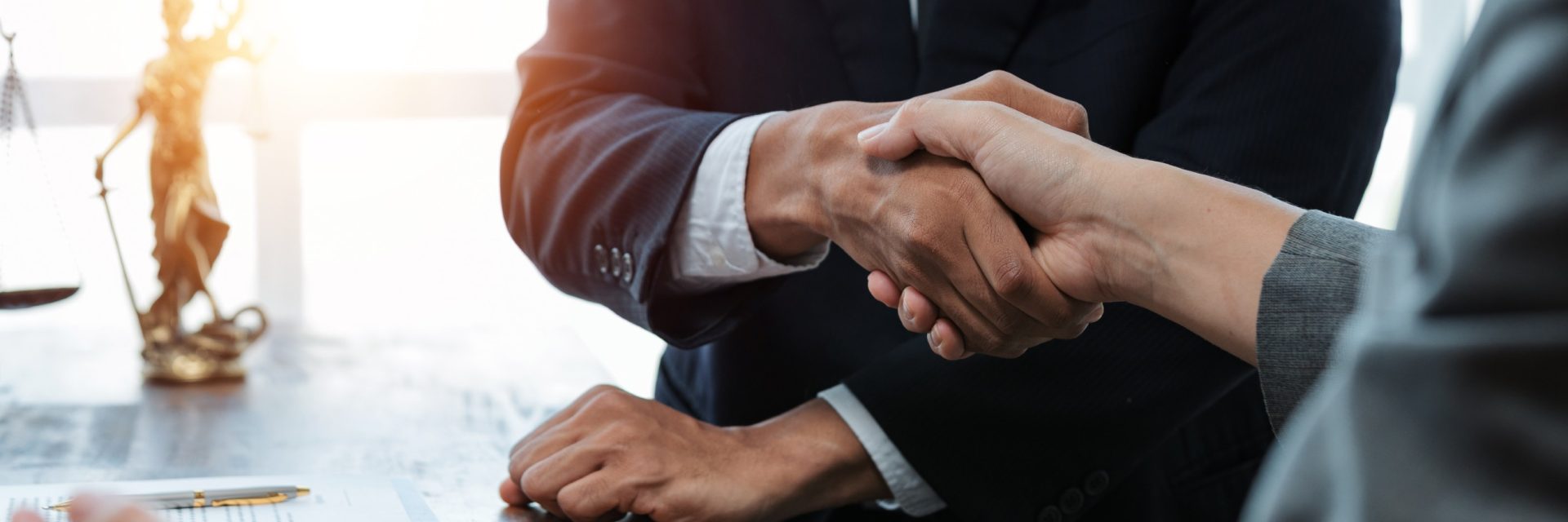 Poignée de mains corporate
