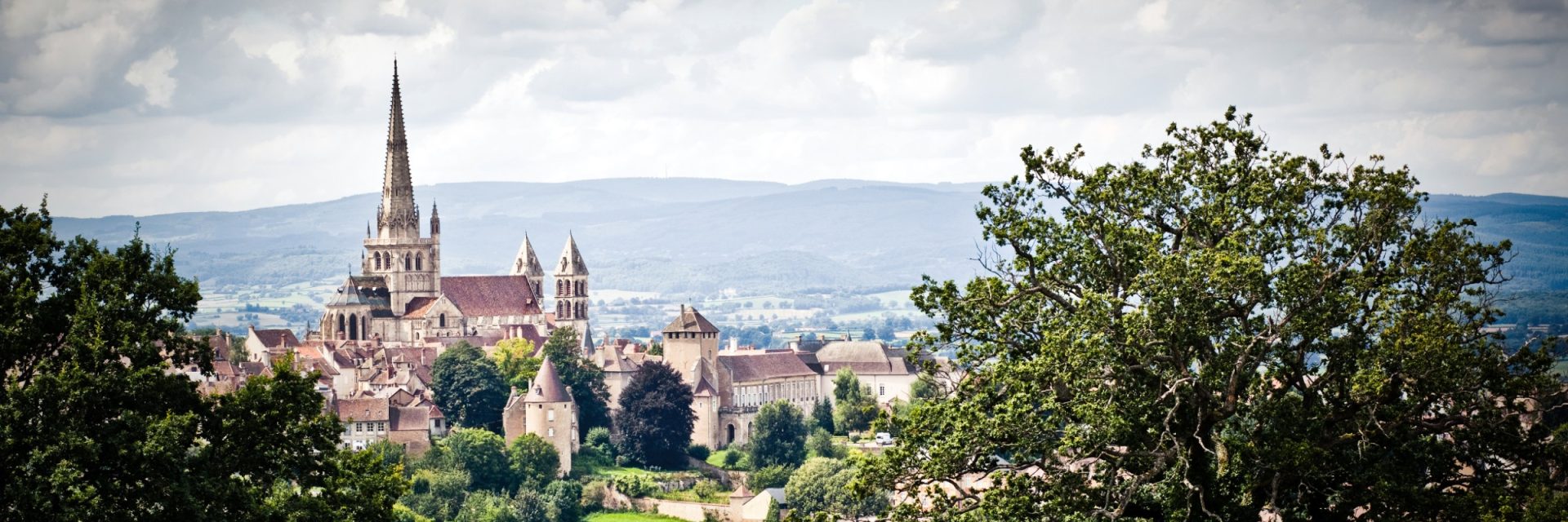 Vue sur Autun