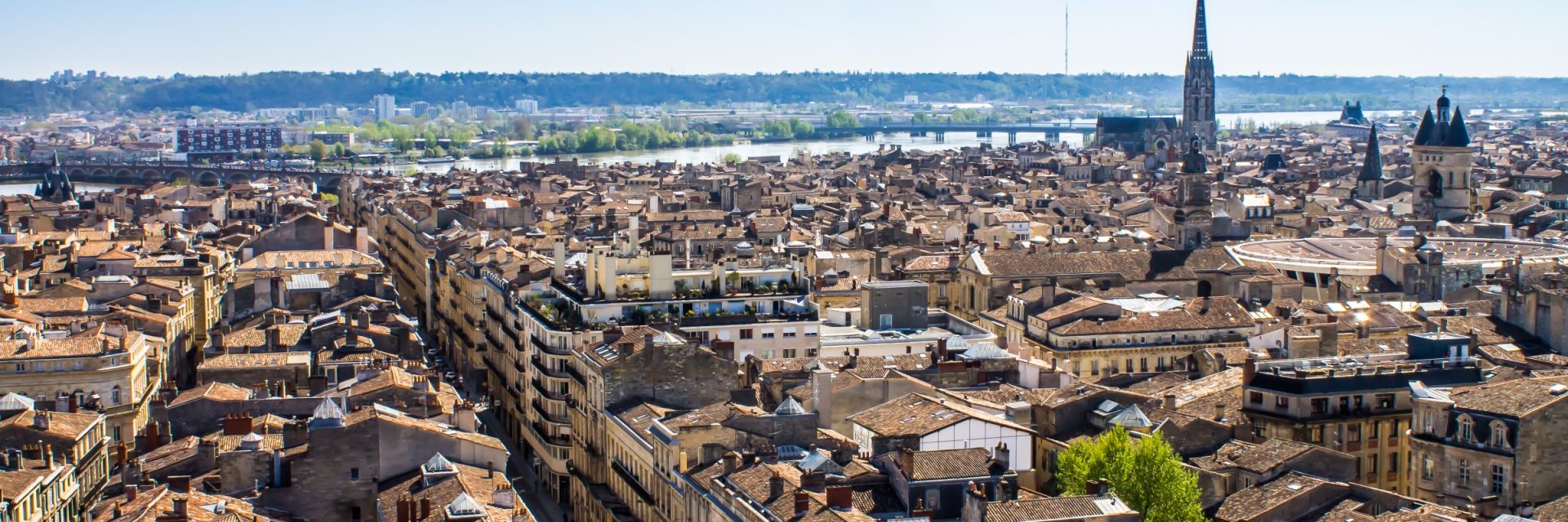 Vue sur la ville de Cardon-Blanc