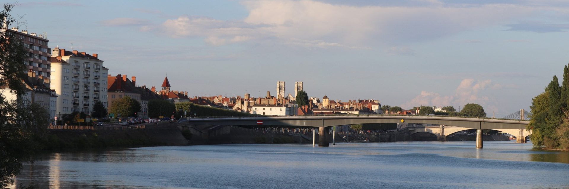 Vue sur Chalon sur Saône