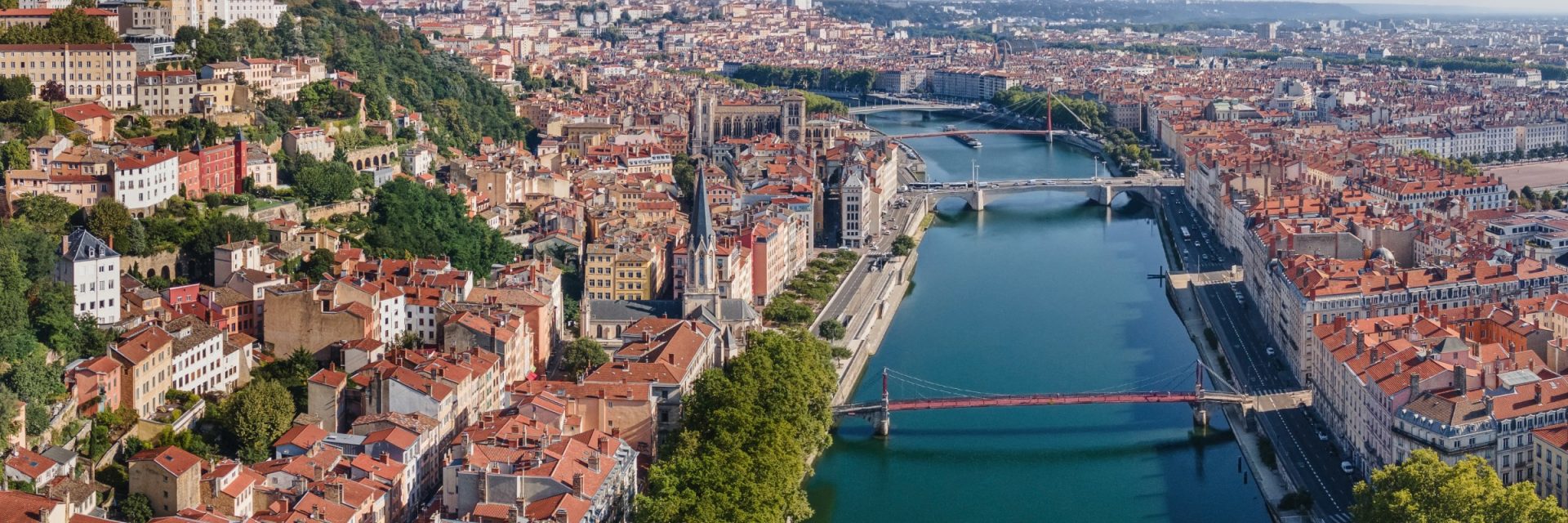 Vue sur la ville de Lyon